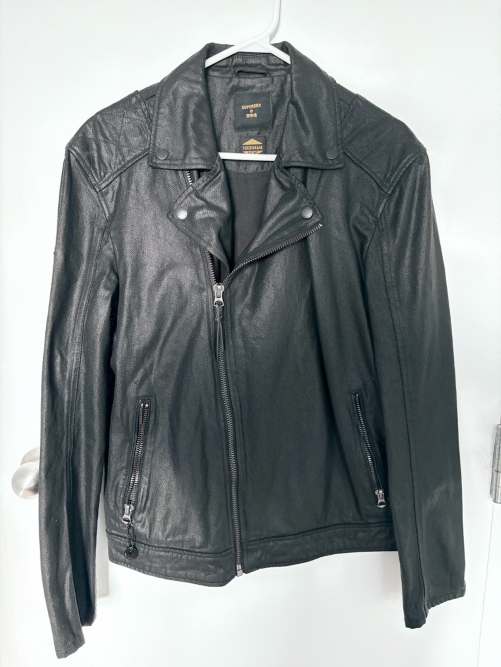 Superdry Black Biker Jacket